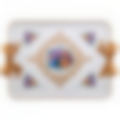 Поднос 56*38 см. высота=5 см.