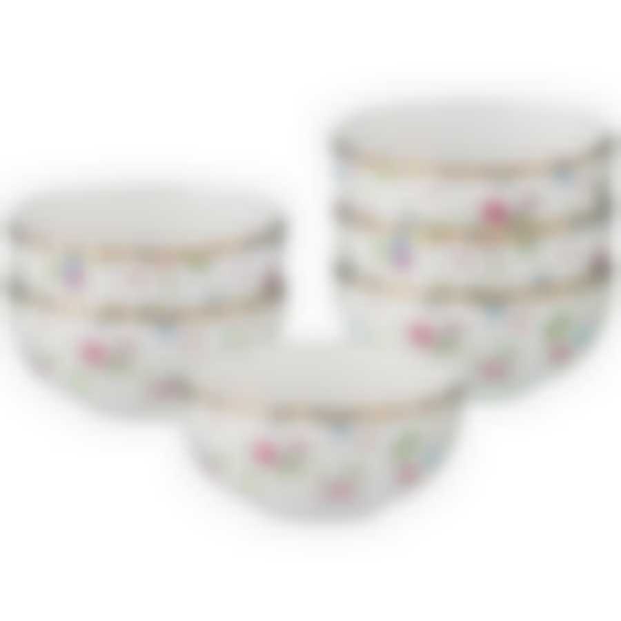 Набор пиал 6 шт. Мускари , диаметр 11 см.