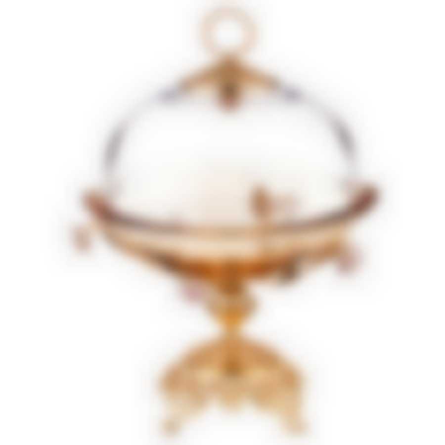 Фруктовница с крышкой Naja диаметр=38 см. высота=48 см.