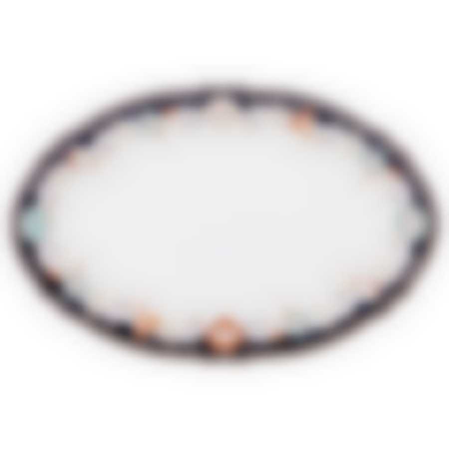 Блюдо овальное Люция , длина=35,5 см. ширина=23,5 см