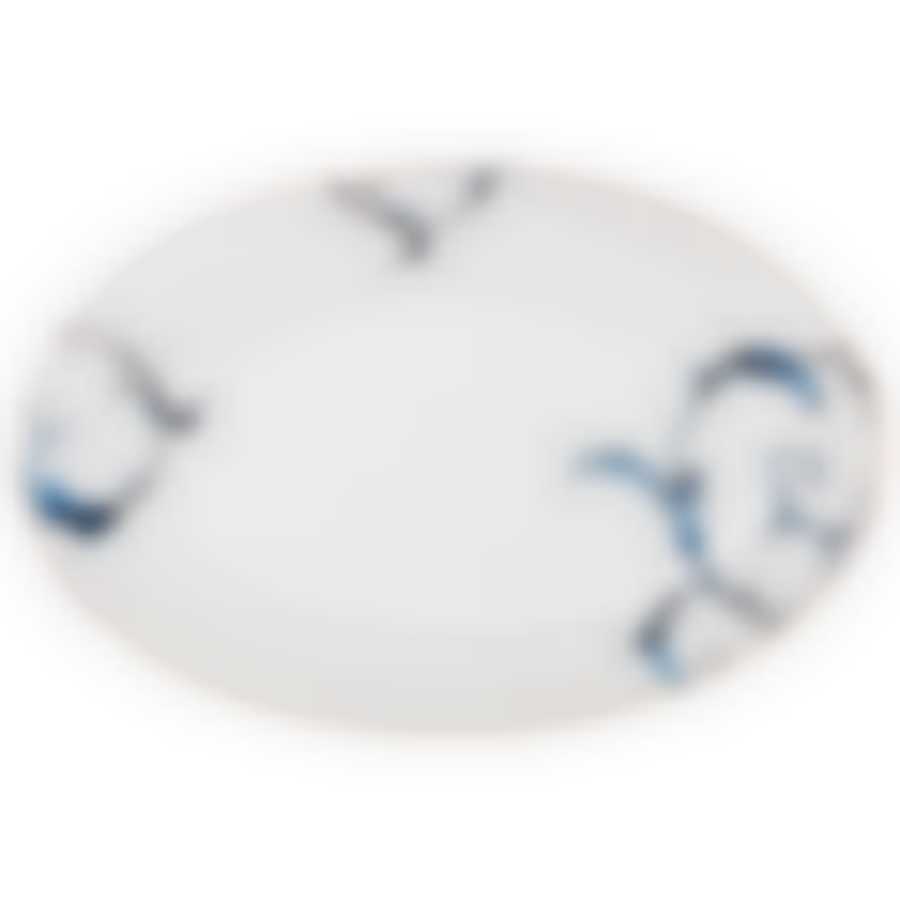 Блюдо овальное Адель , длина=35,5 см. ширина=23,5 см