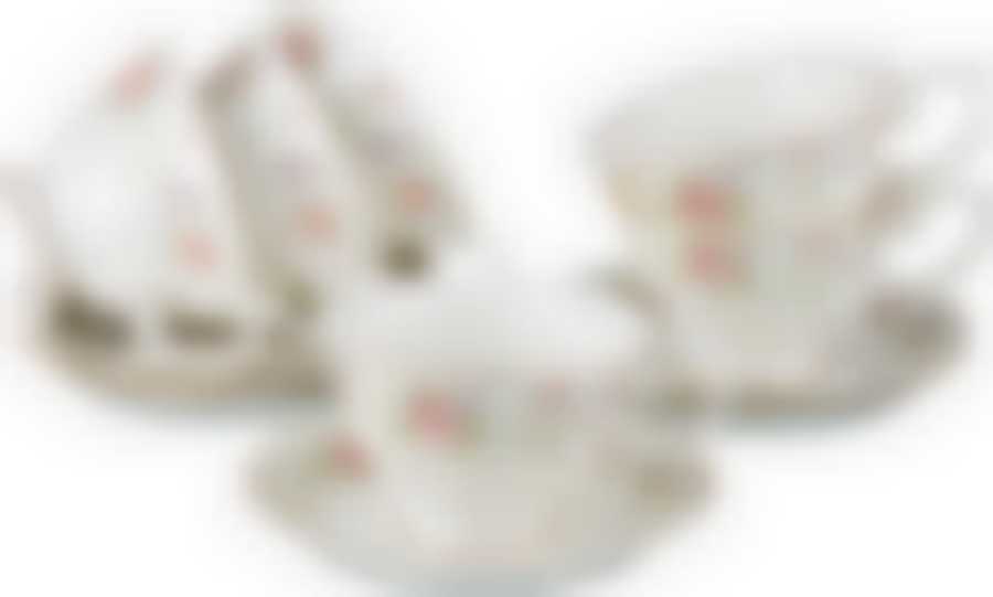 Чайный набор Екатерина на 6 персон 12пр. 200 мл.