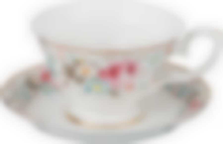 Чайный набор Мадемуазель кики на 1 персону 2пр. 200 мл