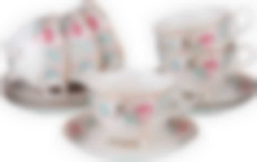 Чайный набор на 6 персон Мадемуазель кики 12пр. 220мл