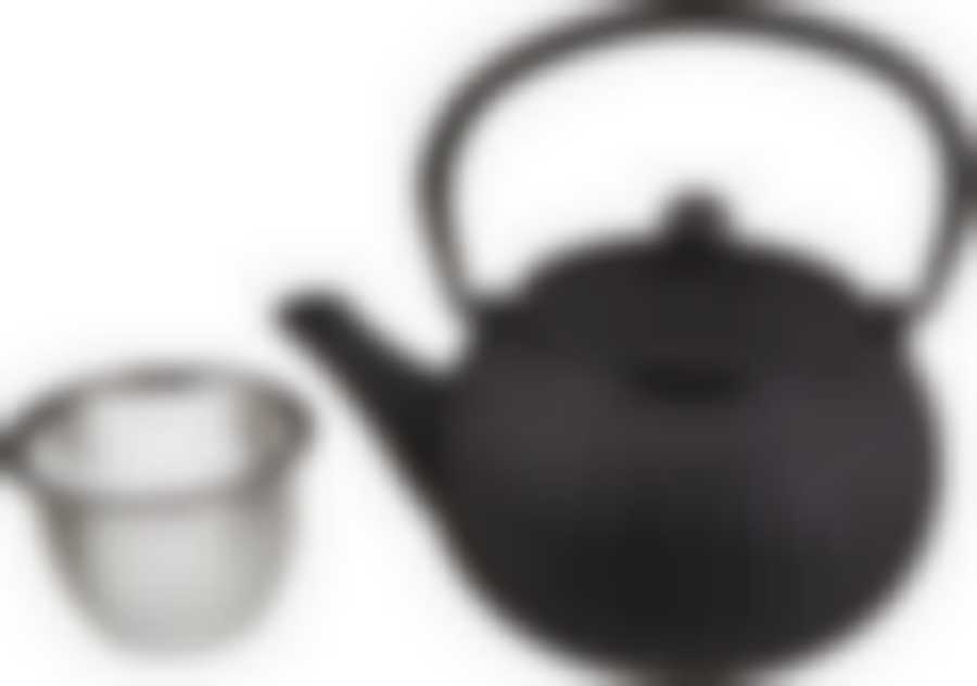 Заварочный чайник чугунный с эмалированным покрытием внутри 500 мл