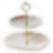 Фруктовница 2-х ярусная Жаклин диаметр=27/20 см. высота=25 см.