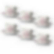 Чайный набор на 6 персон Domenik Boudoir, 250 мл