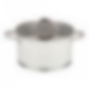 КАСТРЮЛЯ AGNESS СО СТЕКЛЯННОЙ КРЫШКОЙ, НЕРЖ.СТАЛЬ, 4,6Л 22Х12,5СМ