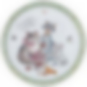 ПОДНОС СЕРВИРОВОЧНЫЙ AGNESS "КОТЕЙКИ" 33*2,1 СМ