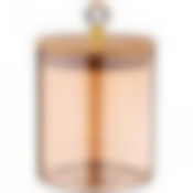 ЕМКОСТЬ ДЛЯ СЫПУЧИХ ПРОДУКТОВ AGNESS "AMBER" 650 МЛ ДИАМЕТР=9,5 СМ. ВЫСОТА=11 СМ