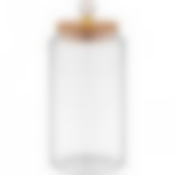 ЕМКОСТЬ ДЛЯ СЫПУЧИХ ПРОДУКТОВ AGNESS "KRISTALL" 800 МЛ ДИАМЕТР=9 СМ. ВЫСОТА=19 СМ