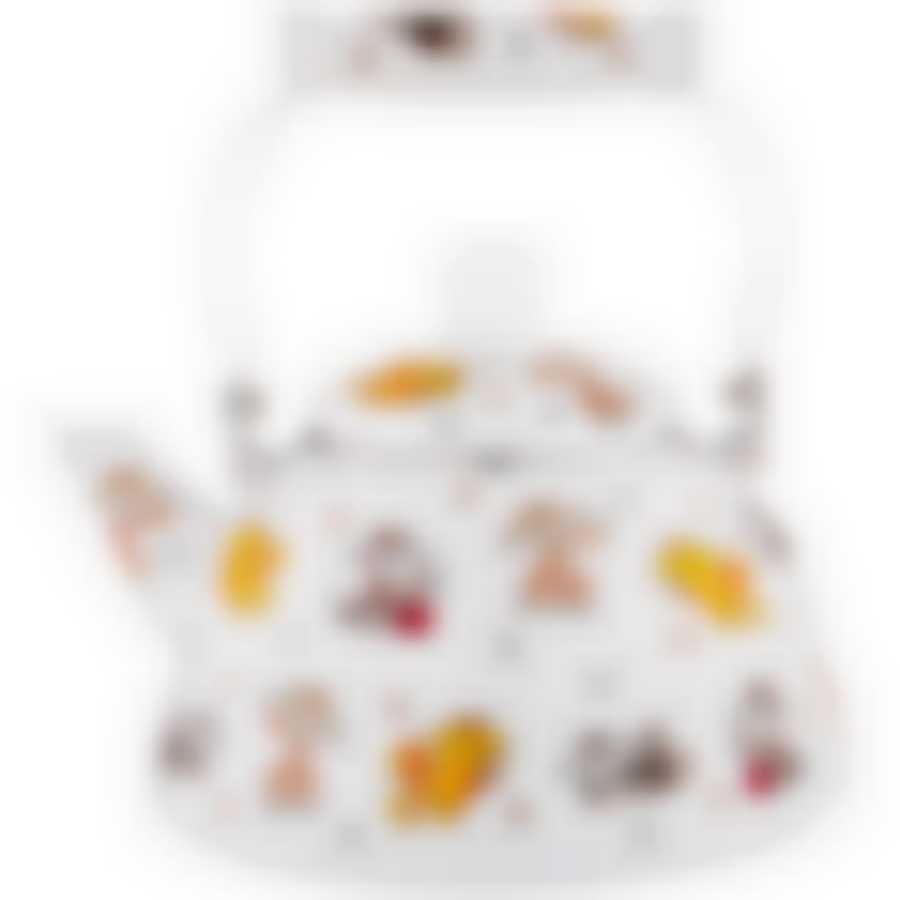 ЧАЙНИК AGNESS ЭМАЛИРОВАННЫЙ, СЕРИЯ ВЕСЁЛЫЕ ДРУЗЬЯ, 3,0Л