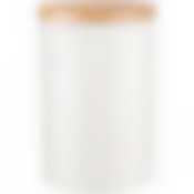 БАНКА С ДЕРЕВЯННОЙ КРЫШКОЙ LEFARD "ПРОВАНС АЖУР" 16 СМ (КОР=16ШТ.)