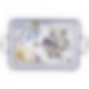 БЛЮДО ПРЯМОУГОЛЬНОЕ С РУЧКАМИ "ПРОВАНС ОЛИВКИ" 32,5*19*6 СМ (КОР=6ШТ.)