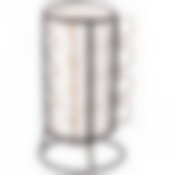 НАБОР ИЗ 4 КРУЖЕК LEFARD "FANTASY" НА МЕТАЛЛ. ПОДСТАВКЕ 200 МЛ