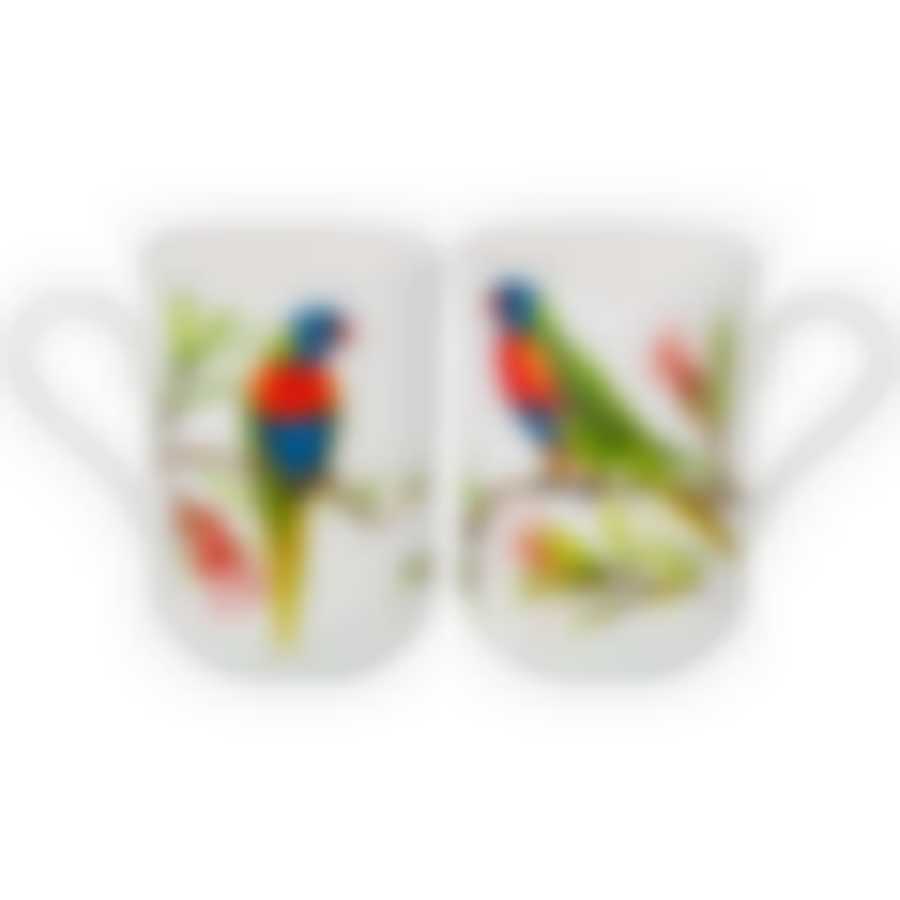 КРУЖКА "РАДУЖНЫЙ ЛОРИ" 350МЛ (КОР=36ШТ.)