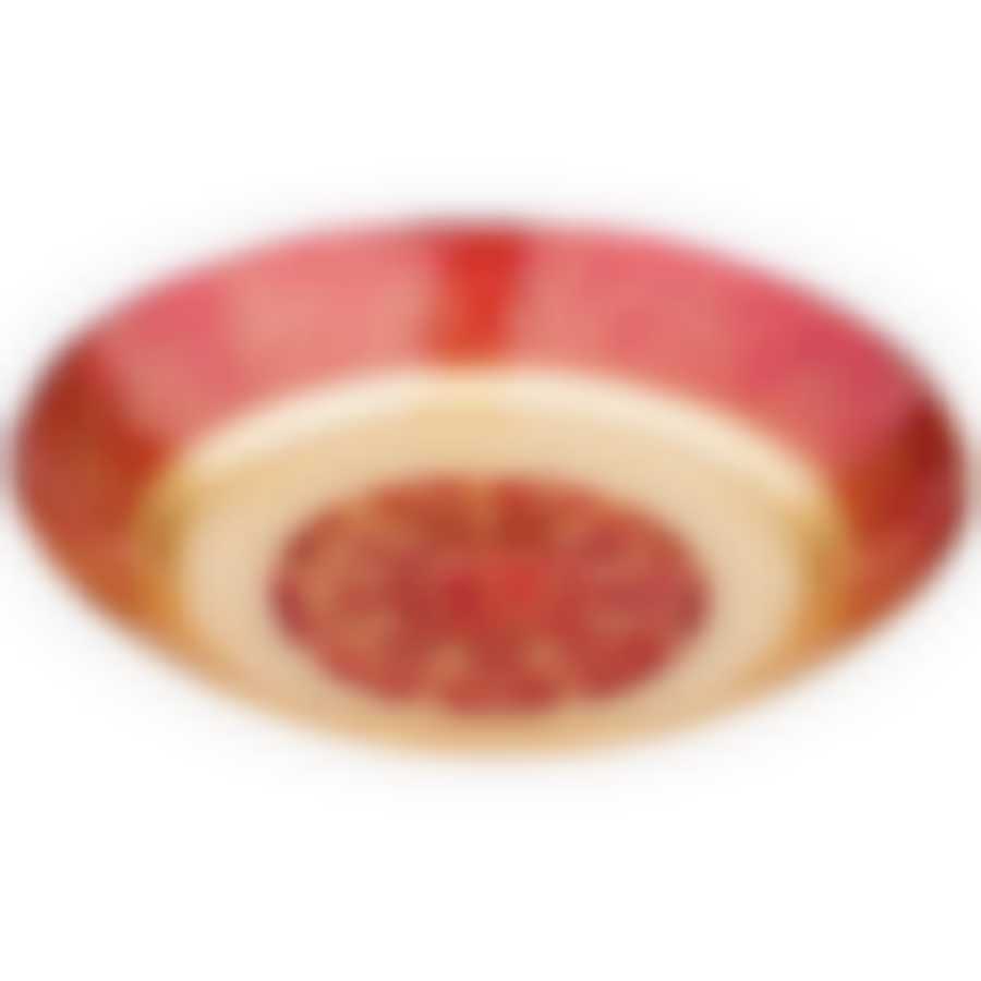 БЛЮДО «JASMIN» RED 30 CM БЕЗ УПАКОВКИ (М