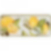 БЛЮДО "ЛЕМОН ТРИ" 28*12 СМ. ВЫСОТА=3 СМ.