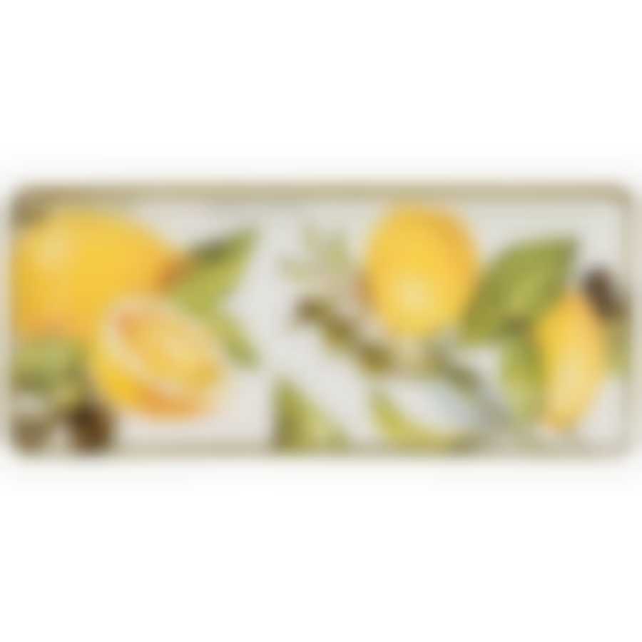 БЛЮДО "ЛЕМОН ТРИ" 28*12 СМ. ВЫСОТА=3 СМ.