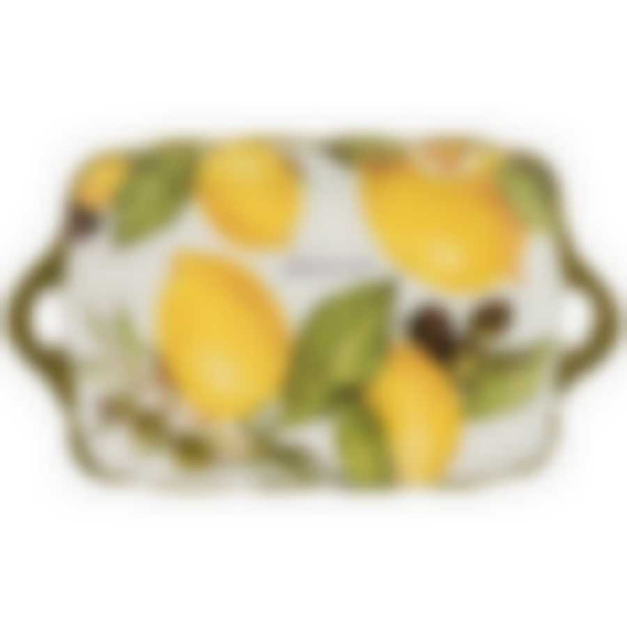 БЛЮДО "ЛЕМОН ТРИ" 23,5*14 СМ. ВЫСОТА=2,5