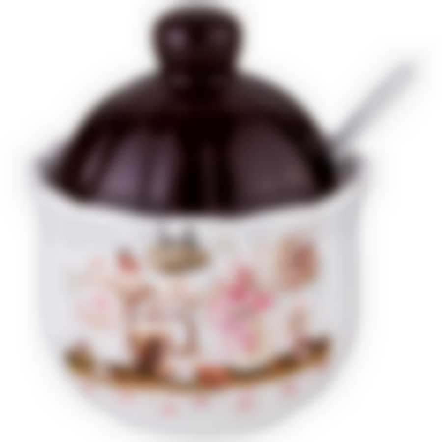 САХАРНИЦА "COFFEE" 10*10*12 СМ. 280МЛ. (КОР=36ШТ.)