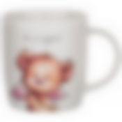 КРУЖКА "FUNNY FRIENDS" 390МЛ МЕДВЕЖОНОК (МАЛ=4ШТ/КОР=24ШТ.)