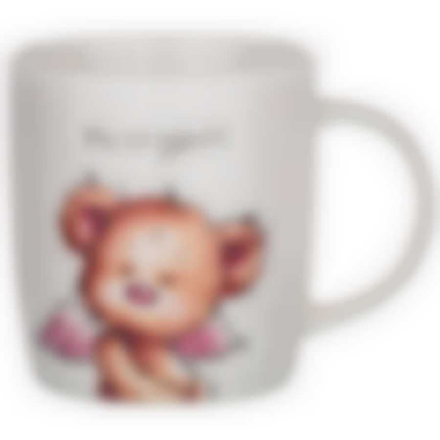 КРУЖКА "FUNNY FRIENDS" 390МЛ МЕДВЕЖОНОК (МАЛ=4ШТ/КОР=24ШТ.)