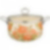 КАСТРЮЛЯ ЭМАЛИРОВАННАЯ AGNESS СО СТЕКЛЯННОЙ КРЫШКОЙ, 5,2Л, ДИА.16 СМ