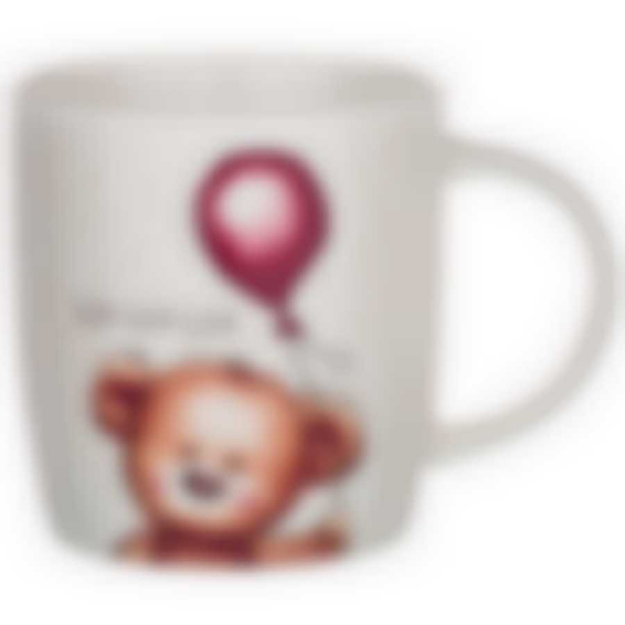 КРУЖКА "FUNNY FRIENDS" 390МЛ МЕДВЕЖОНОК (МАЛ=4ШТ/КОР=24ШТ.)