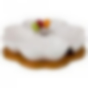 Менажница 4-х секционная диаметр=24 см высота=5,5 см + 4 вилочки