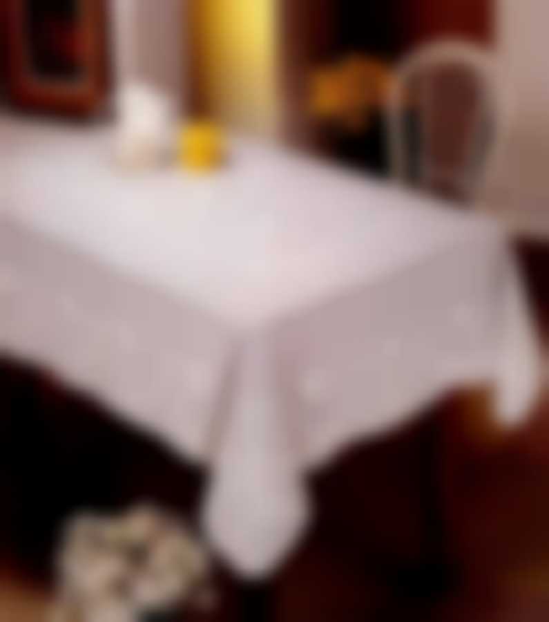 Скатерть ажурная белая 120*150 см