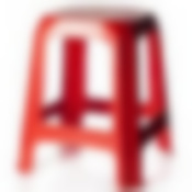 Стул красный (табурет)