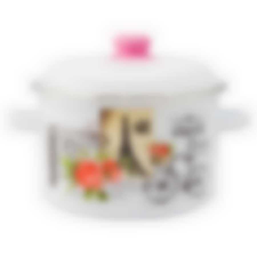 Кастрюля эмал цил Париж 5,5л ТМ Appetite