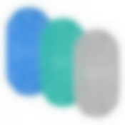 Коврик для ванной "Капельки" 66*37см 4цвета