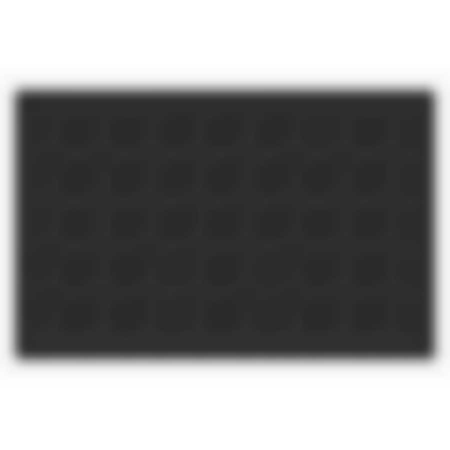 Коврик придверный "Шахматка" 60*38см черный