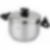 Кастрюля с крышкой-сливом agness self-filter sistem 22х14 см, 5 л. нерж сталь инд дно