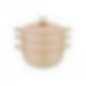 Кастрюля-мантоварка agness Paradise 24x7,2/24х12/24х12 см, трехслойное покр granit, pfoa free