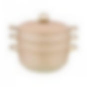 Кастрюля-мантоварка agness Paradise 26x12/26х7,2/26х7,2 см, трехслойное покр granit, pfoa free