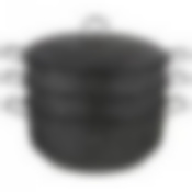 Кастрюля-мантоварка agness Grace 28x12/28х7,3/28х7,3 см, трехслойное покр granit, pfoa free