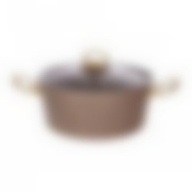 Кастрюля agness премиум Экселент 22x10,5 см,4 л инд дно, трехслойное покр granit, pfoa free