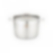 Кастрюля agness professional 22x18 6,8 л. высококачественная нерж сталь 18/10 индукционное дно