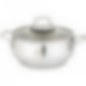 Кастрюля agness гармония 24х14 см, 6,3 л высококачественная нерж сталь 18/10 индукционное дно