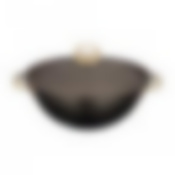 Казан agness премиум Черное золото 30x13,5 см 6,5 л трехслойное покр granit, pfoa free