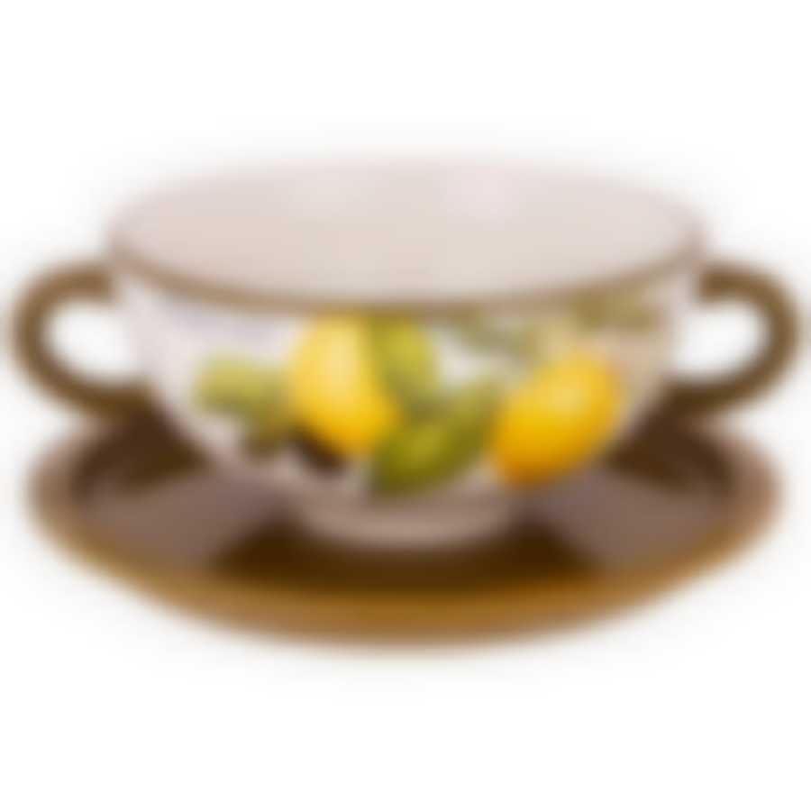 Бульонница Лемон три 19*14*7 см. / 520 мл. 