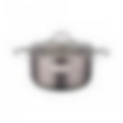 Кастрюля agness со стеклянной крышкой, нерж.сталь, 2,1л 18х9см серия craft collection