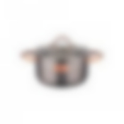 Кастрюля agness со стеклянной крышкой, нерж.сталь, 1,5л 16х8,0см серия craft collection