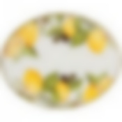 Блюдо овальное Лемон три 31,5*25,5 см. высота=3 см. 