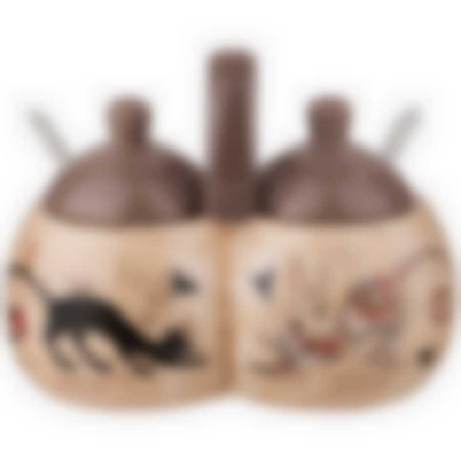 Банка для специй Парижские коты 17*10*13 см. 