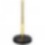 Держатель для полотенец agness Черное золото д=15 см выс=32 см 