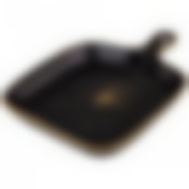 Блюдо с ручкой bronco Midnight gold 24см 